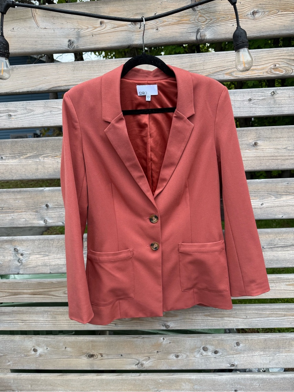 DR2 Women's Rusty Coral Blazer Jacket
